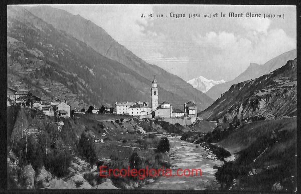 ad9897 - CARTOLINA  D'EPOCA - Aosta Provincia - Cogne