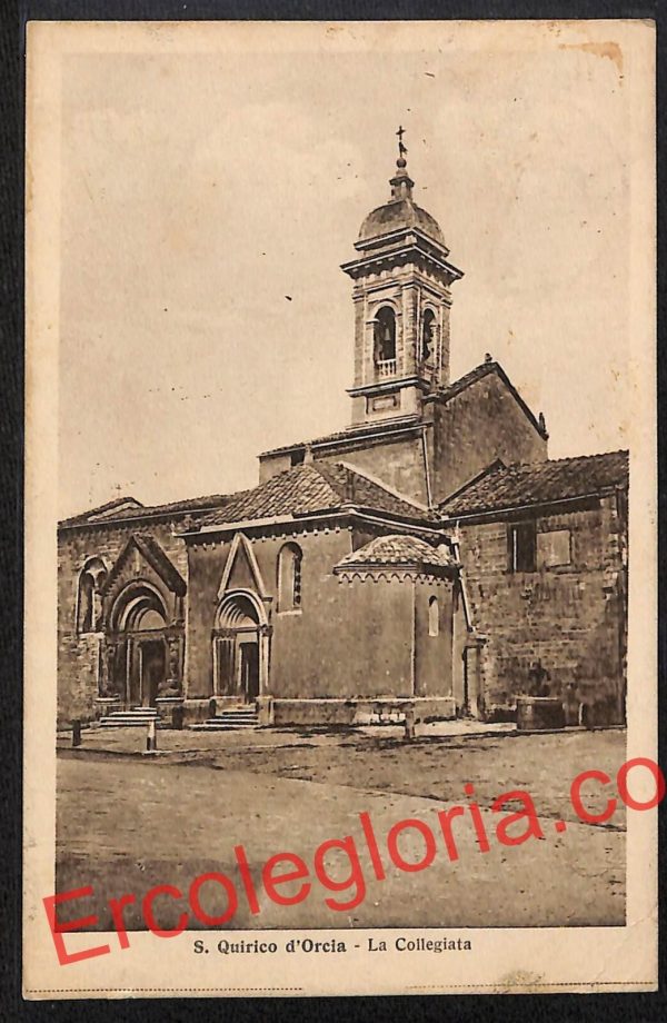 ai5698 - CARTOLINA D' EPOCA - Siena Provincia - San Quirico d'Orcia