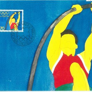 72797  - LIECHTENSTEIN - Postal History - MAXIMUM CARD - SPORT Olympics 1984
