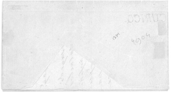 P2859 - CHILE YVERT 6 BLUE (SHADES) DIAGONAL CUT ON LETTER, - immagine 2