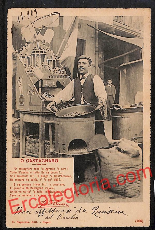 ah3714 - CARTOLINA D'EPOCA - Napoli Città
