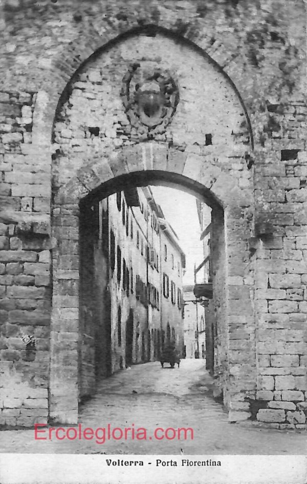 ad7215 - CARTOLINA D'EPOCA - Pisa Provincia - Volterra   1922