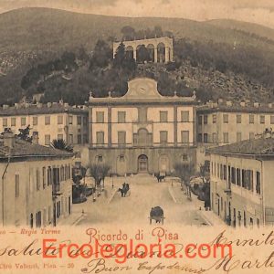 ad0176 - CARTOLINA D'EPOCA - Pisa Città -  Regie Terme  1901