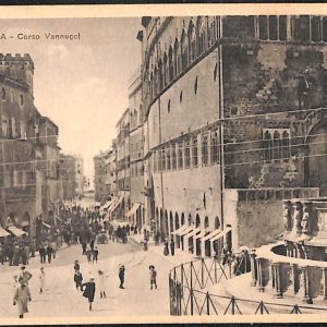 ab8826 - CARTOLINA  D'EPOCA - Perugia Città - Corso Vannucci