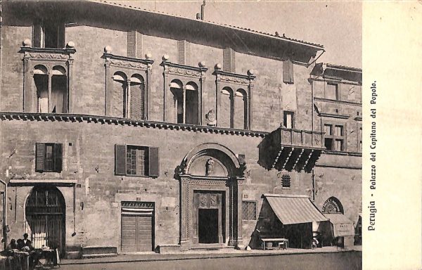 ab8834 - CARTOLINA  D'EPOCA - Perugia Città - Palazzo del Capitano del Popolo