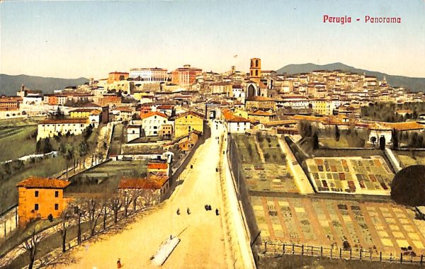 ab8835 - CARTOLINA  D'EPOCA - Perugia Città