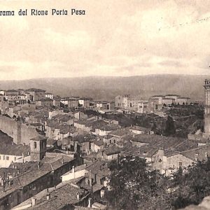 ab8838 - CARTOLINA  D'EPOCA - Perugia Città - Panorama del Rione Porta Pesa