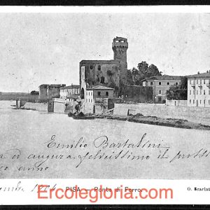 ad0193 - CARTOLINA D'EPOCA - Pisa Città - Piena del ARNO  1904