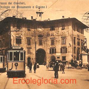 ad0205 - CARTOLINA D'EPOCA - Pisa Città - Palazzo dell'Orologio  1929