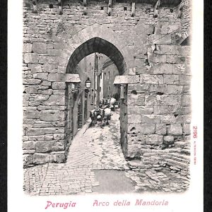 ab8864 - CARTOLINA  D'EPOCA - Perugia Città - Arco della Mandorla