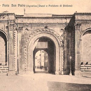 ab8865 - CARTOLINA  D'EPOCA - Perugia Città - Porta San Pietro