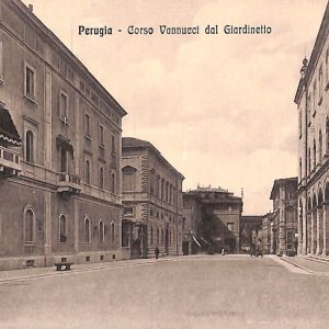ab8875 - CARTOLINA  D'EPOCA - Perugia Città - Corso Vannucci