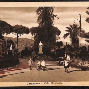 ae4892 - CARTOLINA D'EPOCA - Catanzaro Città - Villa Margherita