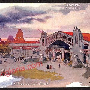 ag9182 - CARTOLINA D'EPOCA - Milano Città - Agraria