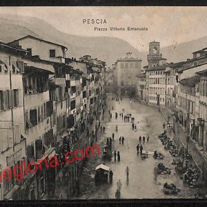 ah8737 - CARTOLINA D'EPOCA - Pistoia Provincia - Pescia