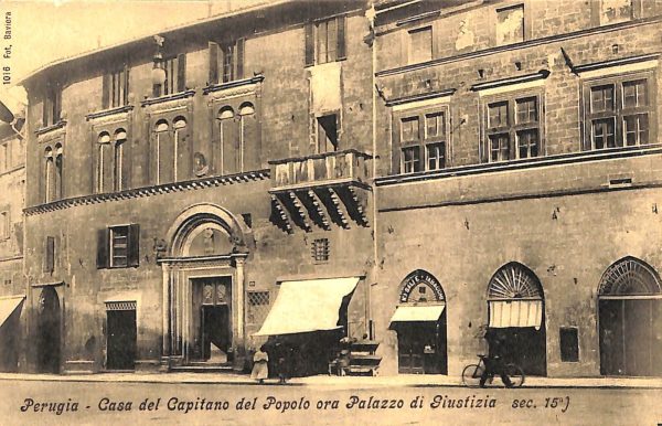 ab8920 - CARTOLINA  D'EPOCA - Perugia Città - Palazzo di Giustizia