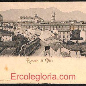 ad0266 - CARTOLINA D'EPOCA - Pisa Città - Panorama di PISA