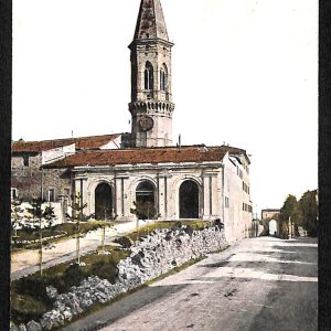ab8921 - CARTOLINA  D'EPOCA - Perugia Città - Chiesa di S. Pietro