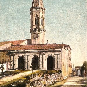 ab8922 - CARTOLINA  D'EPOCA - Perugia Città - Chiesa di S. Pietro
