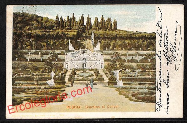 ah8740 - CARTOLINA D'EPOCA - Pistoia Provincia - Pescia