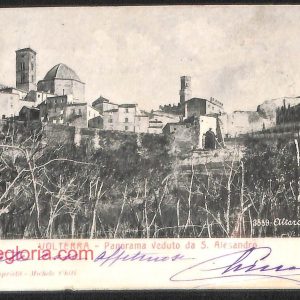 ad7224 - CARTOLINA D'EPOCA - Pisa Provincia - Volterra  1904