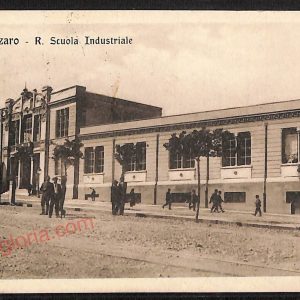 ae4906 - CARTOLINA D'EPOCA - Catanzaro Città - R. Scuola Industriale  1920