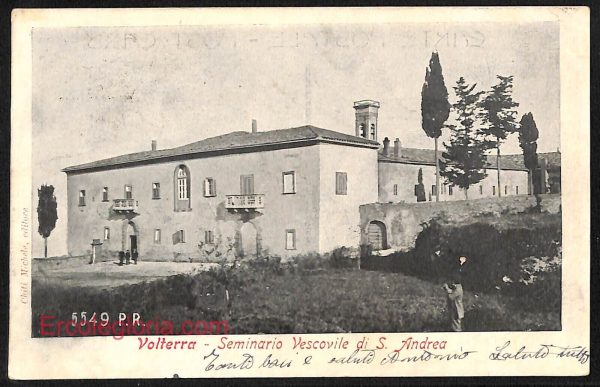 ad7225 - CARTOLINA D'EPOCA - Pisa Provincia - Volterra  1905
