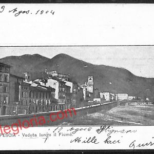 ah8759 - CARTOLINA D'EPOCA - Pistoia Provincia - Pescia