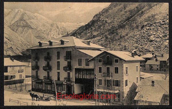 ad9952 - CARTOLINA  D'EPOCA - Aosta Provincia - Issime  1911