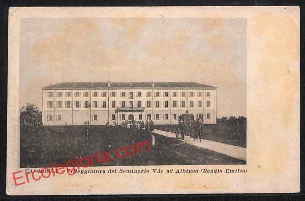 ah9749 - CARTOLINA D'EPOCA - Reggio Emilia Città -Villeggiatura del Seminario V.