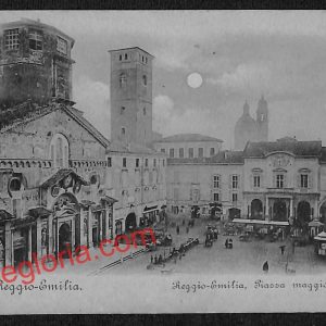 ah9752 - CARTOLINA D'EPOCA - Reggio Emilia Città - Piazza Maggiore