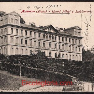 ae1827 - CARTOLINA  D'EPOCA - Biella Provincia - Andorno  1905