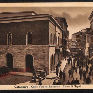 ae4914 - CARTOLINA D'EPOCA - Catanzaro Città - Corso Vittorio Emanuele