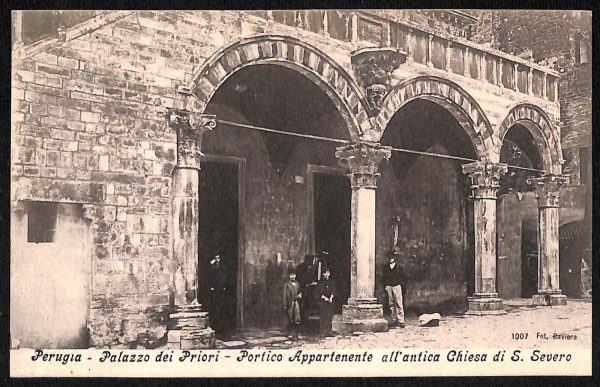 ab8927 - CARTOLINA  D'EPOCA - Perugia Città - Palazzo dei Priori