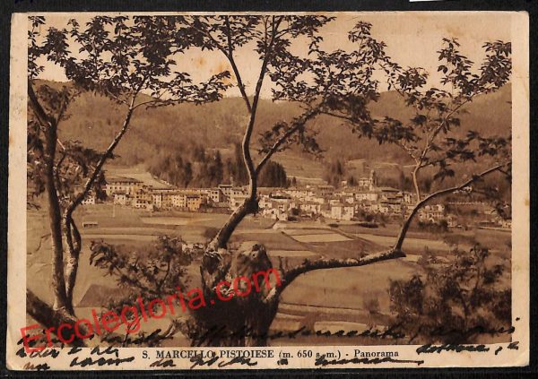 ah8787 - CARTOLINA D'EPOCA - Pistoia Provincia - San Marcello Pistoiese
