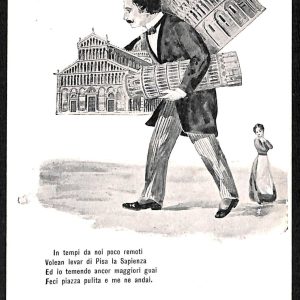 ad0295 - CARTOLINA D'EPOCA - Pisa Città