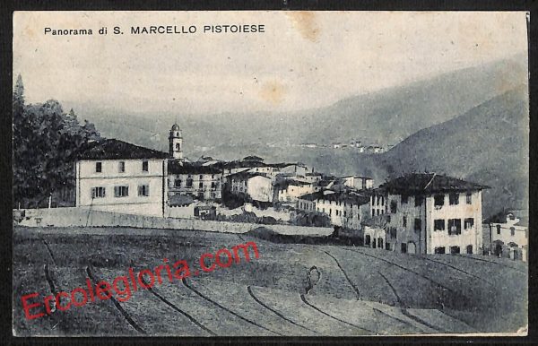 ah8791 - CARTOLINA D'EPOCA - Pistoia Provincia - San Marcello Pistoiese
