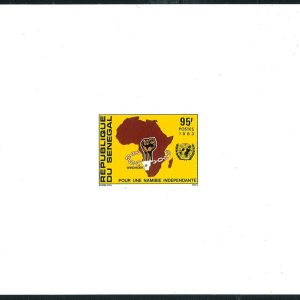 P3308 - SENEGAL 1983, FREEDOM TO NAMIBIA, 3 DE LUXE PROOFS.