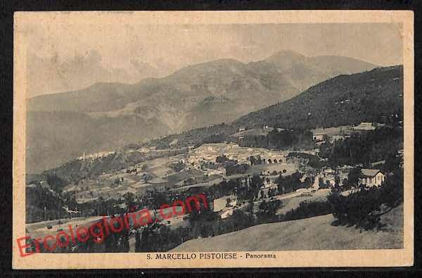 ah8793 - CARTOLINA D'EPOCA - Pistoia Provincia - San Marcello Pistoiese