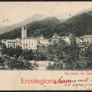 ae1839 - CARTOLINA  D'EPOCA - Biella Provincia - Campiglia  1903