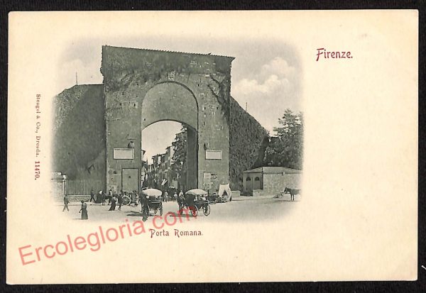 ae6646 - CARTOLINA D'EPOCA - Firenze Città - Porta Romana