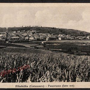 ae4935 - CARTOLINA D'EPOCA - Catanzaro Provincia - Filadelfia  1946
