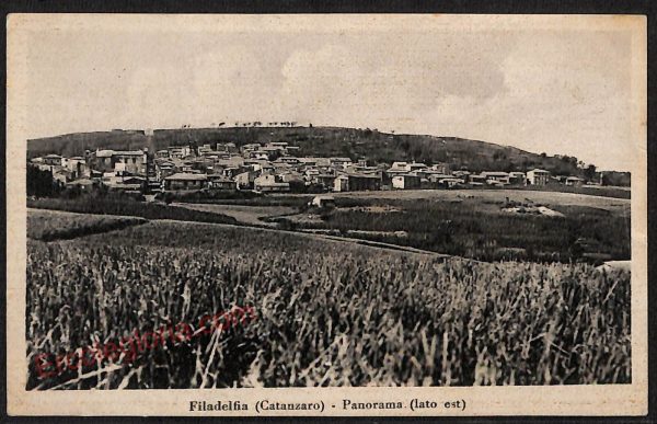 ae4935 - CARTOLINA D'EPOCA - Catanzaro Provincia - Filadelfia  1946