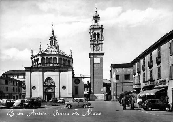 ab4920-  CARTOLINA  D'EPOCA -  Varese Provincia  :  BUSTO ARSIZIO