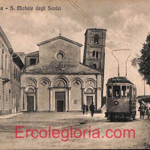 ad0309 - CARTOLINA D'EPOCA - Pisa Città - S. Michele delle Scalzi