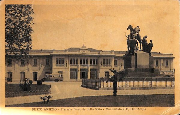 ab4921-  CARTOLINA  D'EPOCA -  Varese Provincia  :  BUSTO ARSIZIO