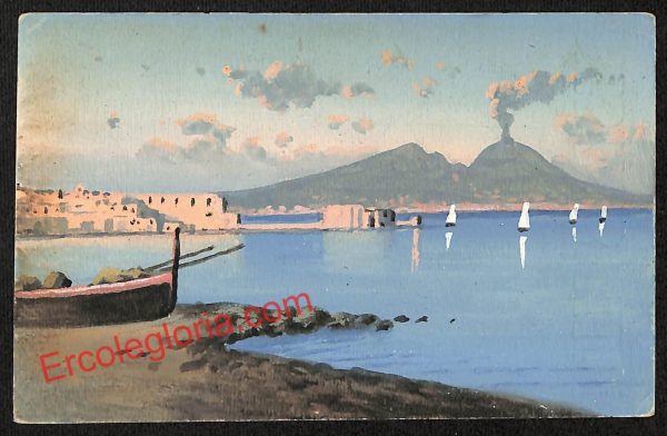 ah3773 - CARTOLINA D'EPOCA - Napoli Città - Panorama
