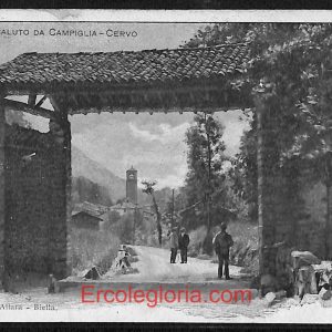 ae1842 - CARTOLINA  D'EPOCA - Biella Provincia - Campiglia