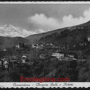 ae1845 - CARTOLINA  D'EPOCA - Biella Provincia - Camandona