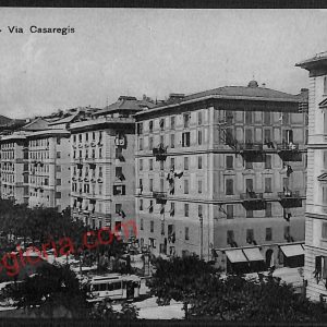 ag0759 - CARTOLINA D'EPOCA - Genova Città - Via Casaregis